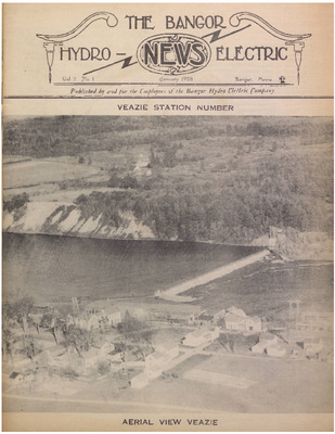 "Bangor Hydro Electric News: January 1938, v.7, No.1 ...