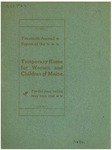 20th Annual Report of the Temporary Home for Women and Children of Maine