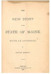 The new story of the state of Maine : with an appendix