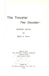 The Traveler: Two Decades: Random Notes by Myron Haliburton Avery