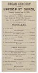 Programs and Flyers for Concert Performances in Bangor, Maine, from the 1860s and 1870s