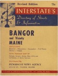 Directory of Streets and Information for Bangor and Vicinity Maine (Including Brewer, Ellsworth, Hampden, Old Town, Orono, & Veazie)