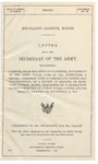 Rockland Harbor, Maine: Letter from the Secretary of the Army Transmitting a Letter from the Chief of Engineers, Department of the Army, Dated June 22, 1955 by United States Senate, Committee on Public Works