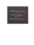 The Shore Line Electric Company: Articles of Association : By-Laws : Records Years 1924 Thru 1930