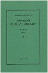 Bangor Public Library Annual Report 1937 by Bangor Public Library