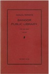 Bangor Public Library Annual Report 1938 by Bangor Public Library