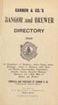 1905 Bangor and Brewer City Directory