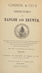1895-96 Bangor and Brewer City Directory