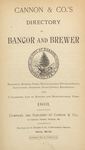 1891 Bangor and Brewer City Directory