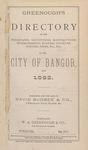 1882 Bangor City Directory