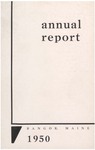 Annual Report, Bangor, Maine: 1950 by City of Bangor, Maine