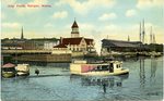 City Point with Union Station and the Steamship Bon Ton II, ca. 1911