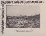 Wrecked Bridges, Bangor, Maine, Penobscot River, March 21, 1902