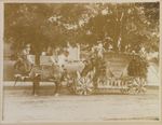 Miller & Webster Clothing Co. Bangor Carnival Parade Float, June 18, 1912