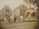E.C Nichols Dry Goods Co. Bangor Carnival Parade Float, June 18, 1912
