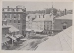 Hammond and Main Street, Bangor, Maine, Circa 1880-1885