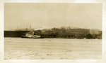 USS Kickapoo in front of the Eastern Steamship Co Terminal by unknown