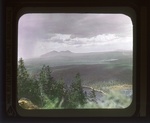Maine 022. Thunderstorm Going Over Spencer Mts. Seen From the Top of Mt. Kineo by Leyland Whipple