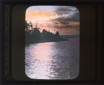 Maine 051. Sunset on the Lake by Leyland Whipple