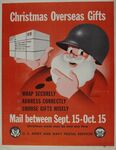 Christmas Overseas Gifts -- Mail Between September 15-October 15 -- U.S. Army and Navy Postal Services