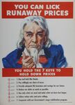 You Can Lick Runaway Prices -- You Hold The 7 Keys To Hold Down Prices by James Montgomery Flagg
