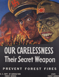 Our Carelessness -- Their Secret Weapon -- Prevent Forest Fires -- U.S. Department of Agriculture Forest Service -- State Forest Service