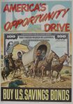 America's Opportunity Drive -- Buy U.S. Savings Bonds -- 1949 by Woodi