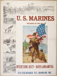 U.S. Marines "Soldiers of the Sea" -- Interesting Duty - Both Land and Sea -- 173 Exchange Street, Bangor, Maine by Sidney H. Riesenberg