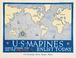 U.S. Marines -- Serve Where You See The Red Star --Enlist Today -- 173 Exchange Street, Bangor, Maine