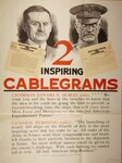 2 Inspiring Cablegrams / Chairman Edward N. Hurley / General Pershing